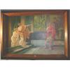 Image 1 : F. BUTTERO (Italian 19th/20th century), large oil on canvas, "A  Mother's Rejection of her Daught…