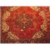 Image 1 : SEMI-ANTIQUE PERSIAN HERIZ; 10.4 X 13.2 …