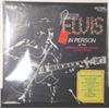 Image 1 : FRAMED ELVIS PRESLEY ALBUM WITH RECORD "ELVIS IN PERSON" AT THE  INTERNATIONAL HOTEL, LAS VEGAS, …