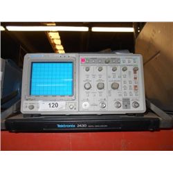 TEKTRONIX 2430 DIGITAL OSCILLOSCOPE (print sequence:) 1400025