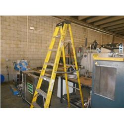 HUSKY 01-48000-02 8" FIBERGLASS STEPLADDER