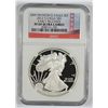 Image 1 : 2012-S AMERICAN SILVER EAGLE, NGC  PROOF-69 ULTRA CAMEO EARLY RELEASE