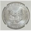 Image 3 : 2011-W AMERICAN SILVER EAGLE, NGC MS-69 FROM 25Th ANNIVERSARY SET