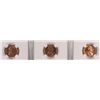 Image 2 : 1956, '57 & '58 LINCOLN CENTS, ALL NGC MS 63 RB