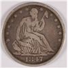 Image 1 : 1847-O SEATED HALF DOLLAR VG/FINE