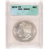Image 1 : 1878 7TF MORGAN SILVER DOLLAR, ICG MS-63