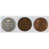 Image 2 : 1924-D LINCOLN CENT F CLEANED, 1873 G, 1907 VG INDIAN CENTS