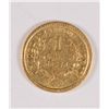 Image 2 : 1851 $1 GOLD TYPE 1 XF