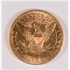 Image 2 : 1895 $5 GOLD LIBERTY XF