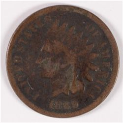 1869 INDIAN HEAD CENT, GOOD