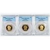 Image 1 : ( 3 ) 2009 ZACHARY TYLER PRESIDENTIAL DOLLARS, ANACS PF 70 DCAM