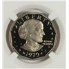 Image 2 : 1979-S SUSAN B. ANTHONY DOLLAR, TYPE 2, NGC  PROOF-69 ULTRA CAMEO!