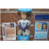 Image 2 : Mats Sundin Collection- Signed 8x10 Photo  with 2 Hockey Cards & Bendable Bobblehead  Doll