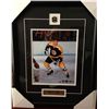Image 1 : Bobby Orr Collector Frame 8 x 10 Action photo custom framed with pin  and plate.