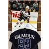 Image 1 : Doug Gilmour 8 x 10 New Jersey Photo signed. TML collector cap
