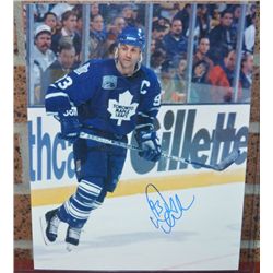 Toronto Maple Leafs Doug Gilmour Hand Signed  8x10