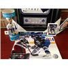 Image 2 : Mats Sundin Collectibles The Hall of Fame Portrait Frame 17x8 Inches,  8x10 Action Photo Signed, Col
