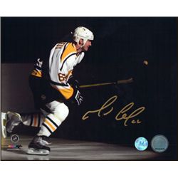 Pittsburgh Penguins Mario Lemieux Hand Signed  11x14 Spotlight Photo with Certificate of  Authentici