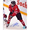 Image 1 : Team Canada Connor McDavid Hand Signed "Under  18"""" Autographed 11x14 Photo with Certificate  of A