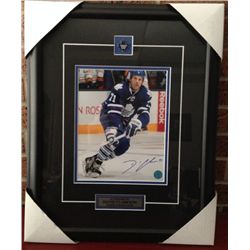 David Clarkson 8 x 10 photo signed, gallery  framed with pin& plate.