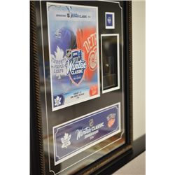 2014 Winter Classic - Detroit v Toronto  Deluxe Collector Case with Metal Ticket  Case can e used to