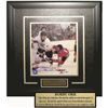 Image 1 : Boston Bruins Bobby Orr Hand Signed & Framed  8x10 with Certificate of Authenticity- Size  16x14 Inc