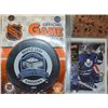 Image 2 : Toronto Maple Leaf's Wendel Clark & Doug  Gilmour Signed 8x10 with Maple Leaf Gardens  Puck & Packag