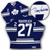 Image 1 : Toronto Maple Leaf Hand Signed Frank  Mahovlich 1967 Cup Jersey with Certificate of  Authenticity
