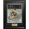 Image 1 : Limited Edition Boston Bruins Bobby Orr- Hand  Signed & Framed 11x14 with Deluxe Frame &  Brass desc