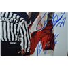 Image 2 : Tie Domi & Bob Probert ( Deceased)  Double  Autographed 8x10 Classic Fight Photo