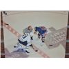 Image 1 : Mats Sundin & Wayne Gretzky "Face off"""" 8x10  Hand signed by Mats Sundin"""