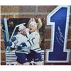 Image 1 : Toronto Maple Leafs "Owen Nolan"""" Signed  Jersey Number with Flat 8x10 Photo. Wade  Belak ( Deceas