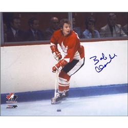 Bobby Clarke 1972 Team Canada Signed 8x10  Summit Series Photo with Certificate of  Authenticity