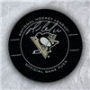 Image 1 : Pittsburgh Penguins Mario Lemieux Hand Signed  Official Game Puck with Certificate of  Authenticity
