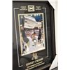 Image 1 : Sidney Crosby 1st Stanley Cup Collector Frame  with a Piece of the Net from 2009 Final  Game- Measur
