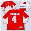 Image 1 : 1972 Team Canada Summit Series Hand Signed  Bobby Orr Jersey with Certificate of  Authenticity