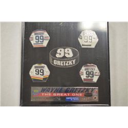 Wayne Gretzky - Rare Limited Edition  Collector Pin Collection in original case (  unopened).