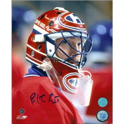 Montreal Canadiens Patrick Roy Hand Signed  8x10- Goalie Mask Close Up- with Certificate  of Authent