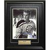 Image 1 : Boston Bruins Bobby Orr Limited Edition of  144 and Personally Signed Black & White 8x10  with Delux