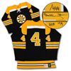 Image 1 : Boston Bruins Bobby Orr Hand Signed "HOF-79""""  Limited Edition #/444 Jersey with Certificate  of A