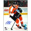 Image 1 : Philadelphia Flyers Claude Giroux Hand Signed  8x10 with Certificate of Authenticity