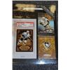 Image 1 : Sidney Crosby Multi Pack Card Set & Note Pad Gift Set 2005 Upper Deck PSA Certified  Mint 9 Card
