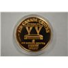 Image 2 : Toronto Maple Leafs Sold Out Edition 24 KT. Gold over .9999 pure sterling silver  coin Commemorative
