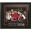 Image 1 : 2012 Draft Photo- Montreal Canadiens Alex  Galchenyuk Hand Signed 16x20 with Etched Mat  & Frame- Ce