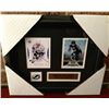 Image 1 : Martin St Louis Collector Frame with Cards,  Pins & Plate