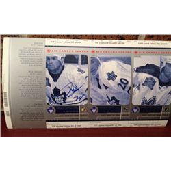 1st Season at  A.C.C VIP Ticket Hand Signed  by Tie Domi