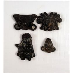 Indiana Jones Temple of Doom Warrior Heads Decoration