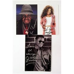 Jackson Family Signed Cards
