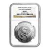 Image 1 : 1 oz Silver Australian Kookaburra 20th Anniv. MS-69 NGC