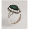 Image 1 : EMERALD BERYL 23.88CTW ANTIQUE LOOKS SILVER RING